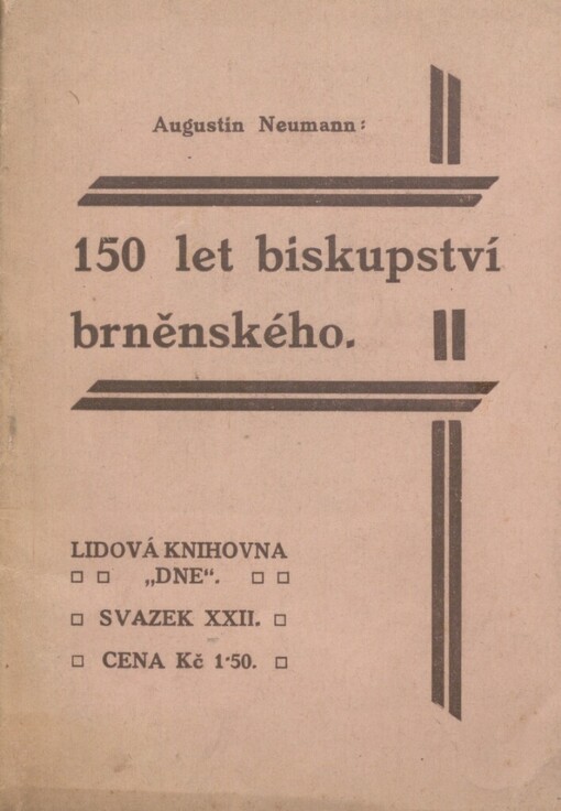 150 let biskupství brněnského