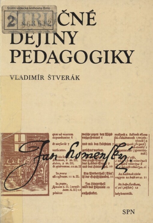 Stručné dějiny pedagogiky: vysokoškolská příručka pro studenty vysokých škol připravujících učitele