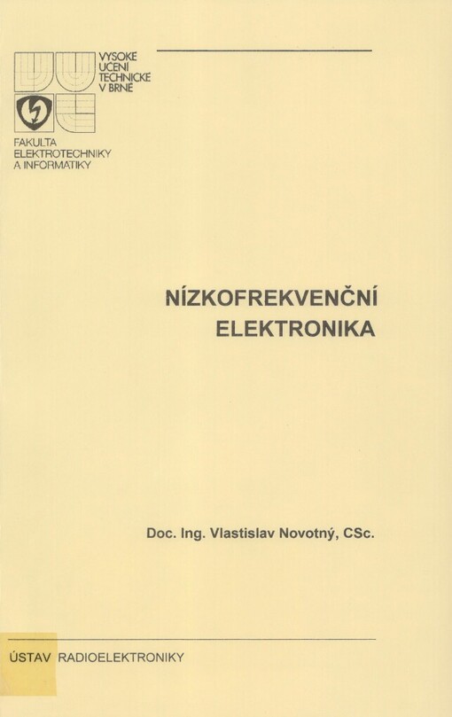 Nízkofrekvenční elektronika