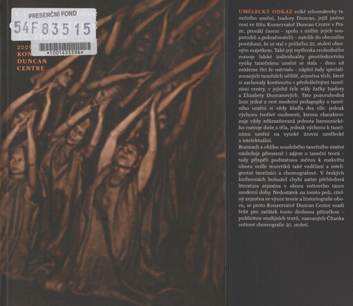 Čítanka světové choreografie 20. století: [studijní texty Konzervatoře Duncan Centre