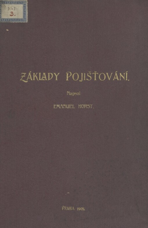 Základy pojišťování