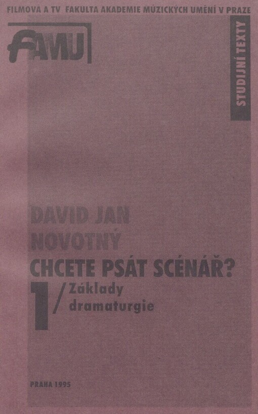 Chcete psát scénář?