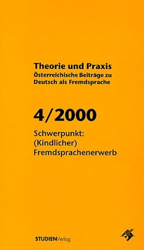 Schwerpunkt: (Kindlicher) Fremdsprachenwerwerb