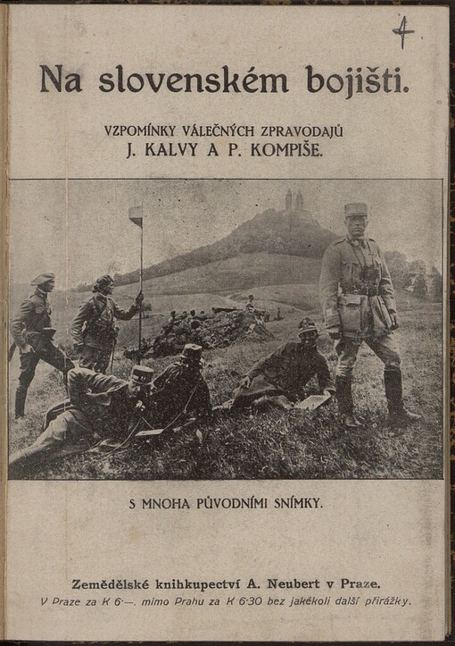 Na slovenském bojišti: vzpomínky válečných zpravodajů
