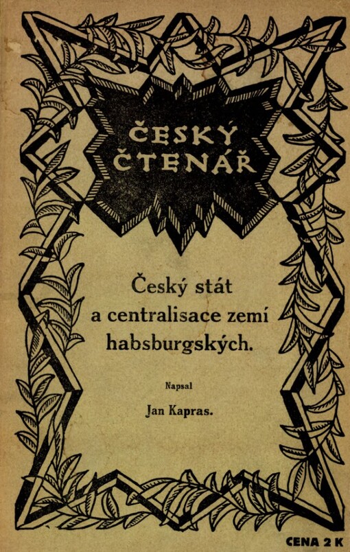 Český stát a centralisace zemí habsburských