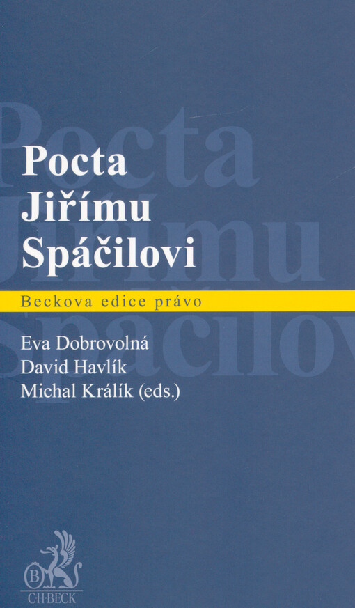 Pocta Jiřímu Spáčilovi