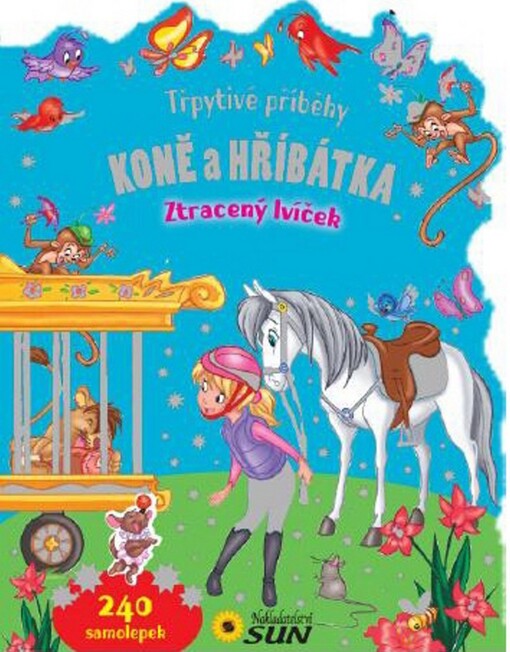 Koně a hříbátka.Ztracený lvíček