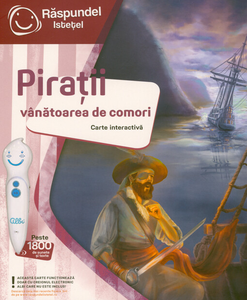 Piraţti : vânătoarea de comori : carte interactivă