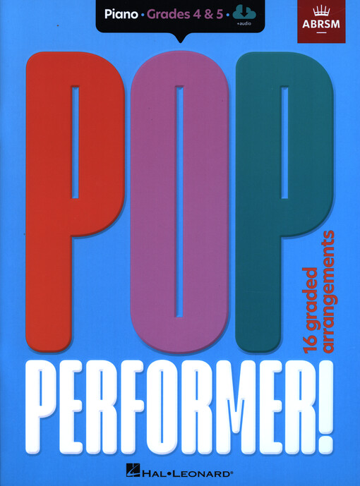 ABRSM Pop Performer! : piano : Grade 4 & 5