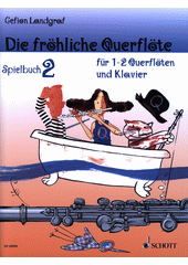 Die fröhliche Querflöte : Leichte Duette für 2 Querflöten und für Querflöte und Klavier. Spielbuch 2  (odkaz v elektronickém katalogu)