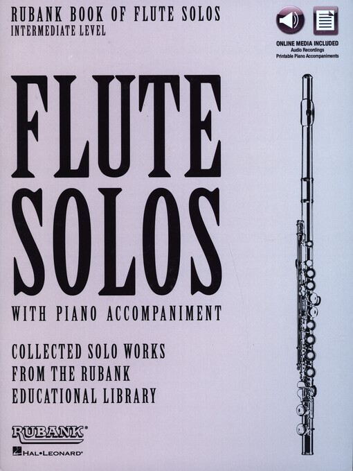 Rubank Book of Flute Solos : intermediate level