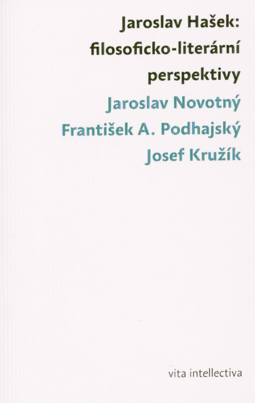 Jaroslav Hašek: filosoficko-literární perspektivy
