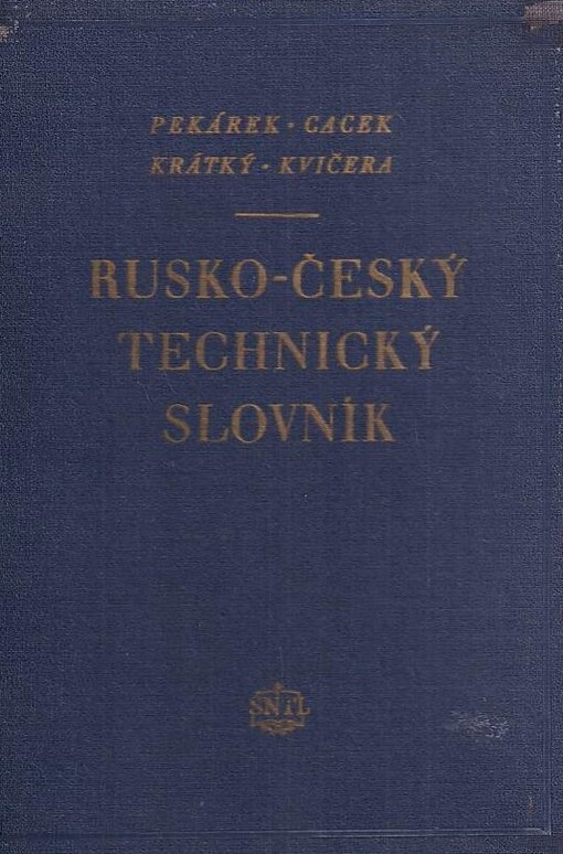 Rusko-český technický slovník