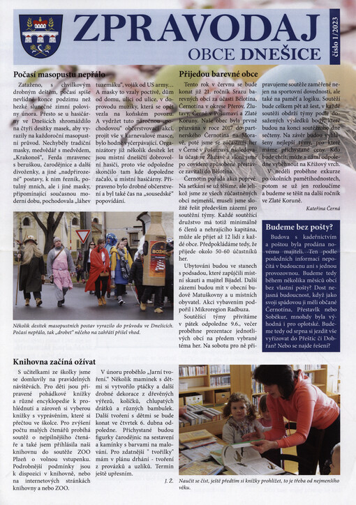 Zpravodaj obce Dnešice