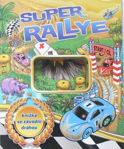 Super rallye :knížka se závodní dráhou