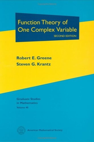 Function theory of one complex variable