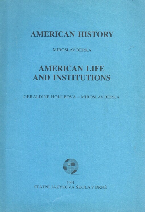 American history :american life and institutions