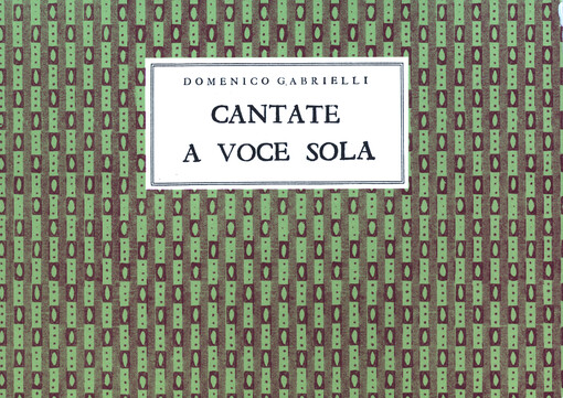 Cantata a voce sola