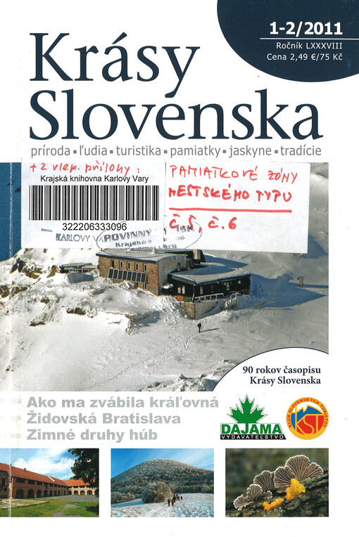 Krásy Slovenska : príroda, lúdia, turistika, pamiatky, tradície, jaskyne