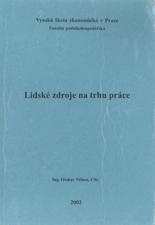 Lidské zdroje na trhu práce