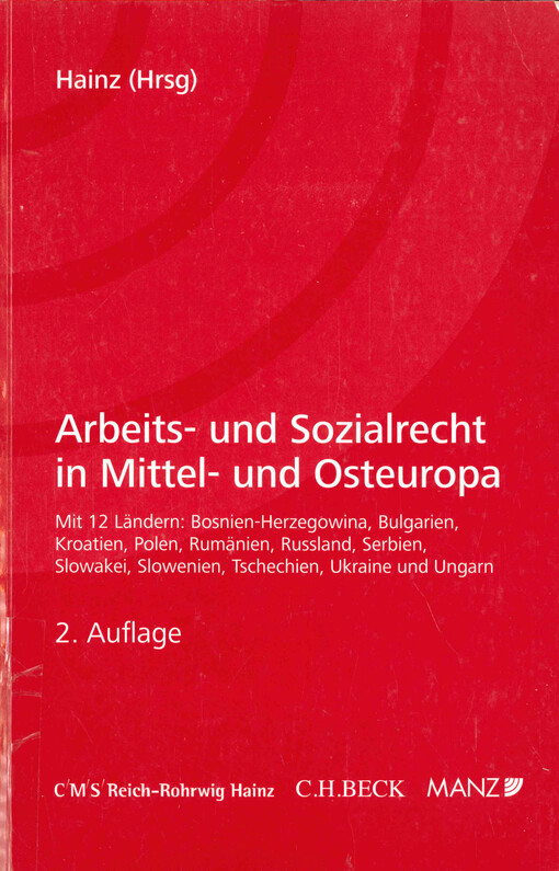 Arbeits- und Sozialrecht in Mittel- und Osteuropa