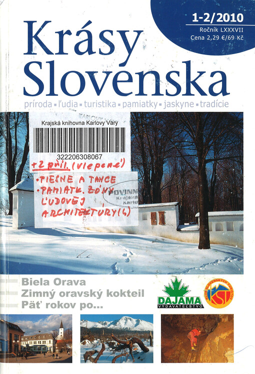 Krásy Slovenska : príroda, lúdia, turistika, pamiatky, tradície, jaskyne