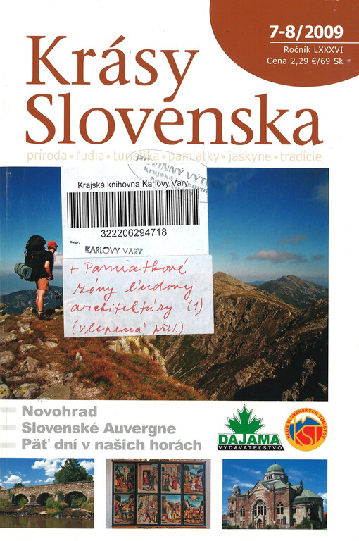 Krásy Slovenska : príroda, lúdia, turistika, pamiatky, tradície, jaskyne