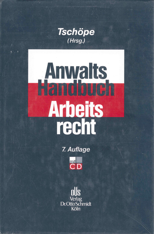 Anwalts-Handbuch Arbeitsrecht