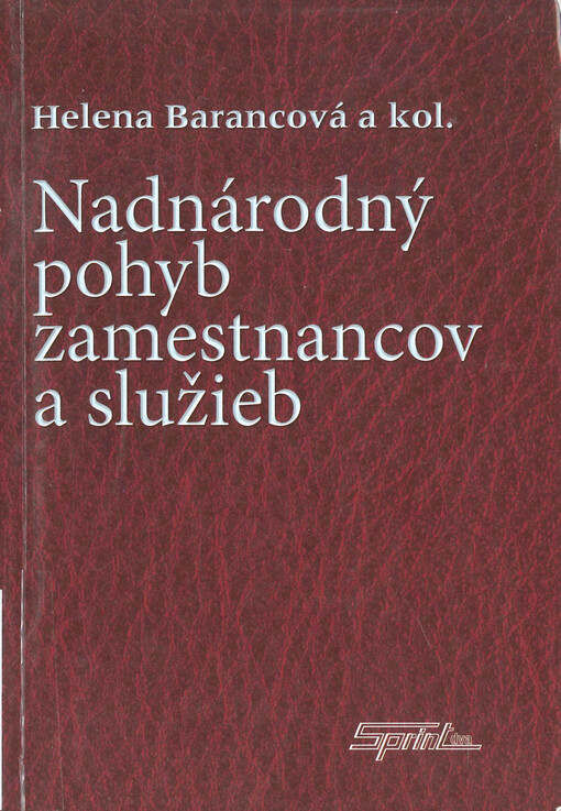 Nadnárodný pohyb zamestnancov a služieb