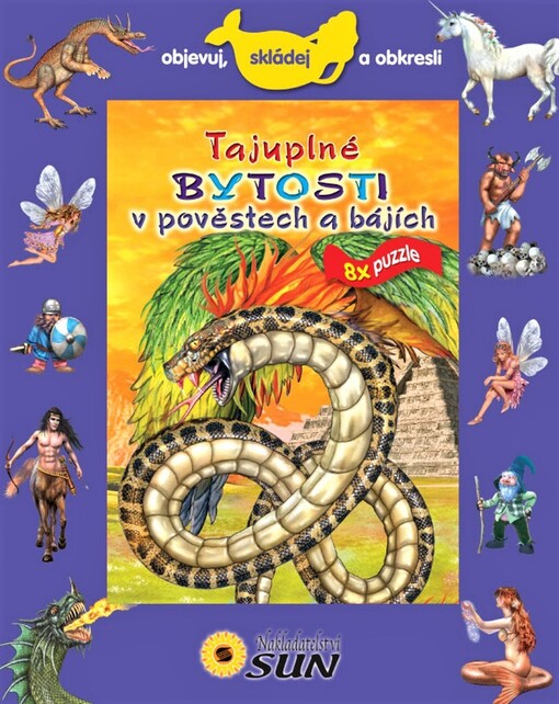 Tajuplné bytosti v pověstech a bájích :8x puzzle