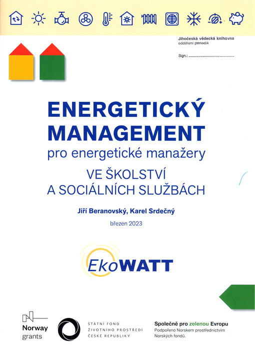 Energetický management pro energetické manažery ve školství a sociálních službách
