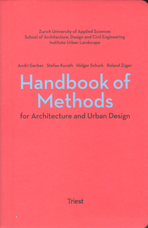 Handbook of methods for architecture and urban design