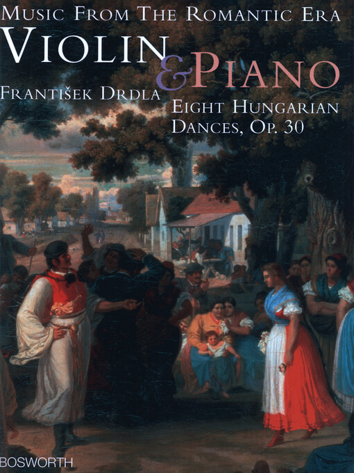 Eight Hungarian Dances, op. 30 : for violin and piano