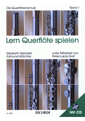 Lern Querflöte spielen. Band 1 (odkaz v elektronickém katalogu)