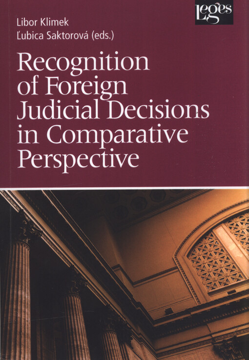 Recognition of Foreign Judicial Decisions in Comparative Perspective