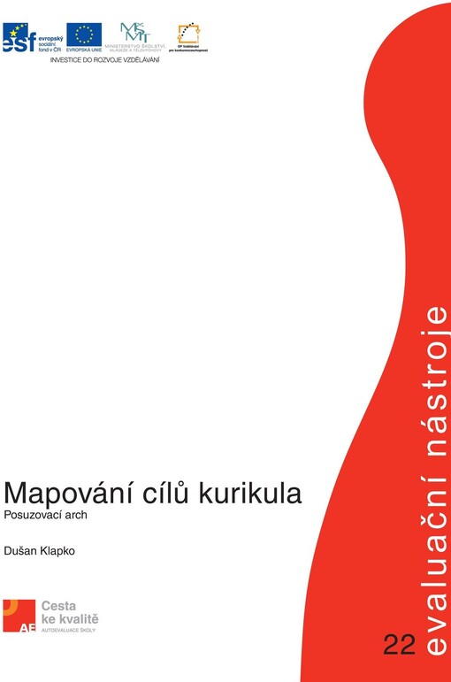 Mapování cílů kurikula :posuzovací arch