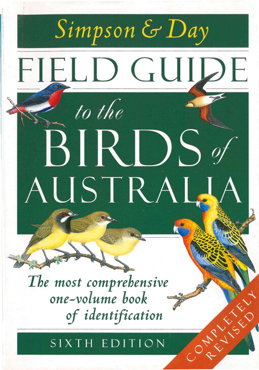 Field guide to the birds of Australia