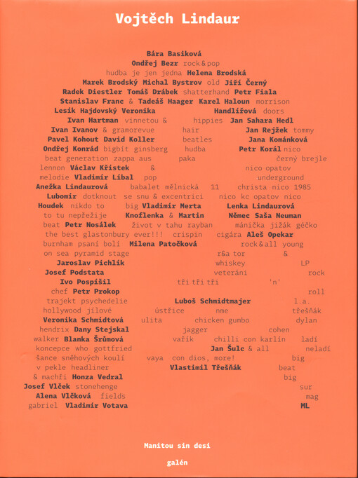 Vojtěch Lindaur : manitou sin desi