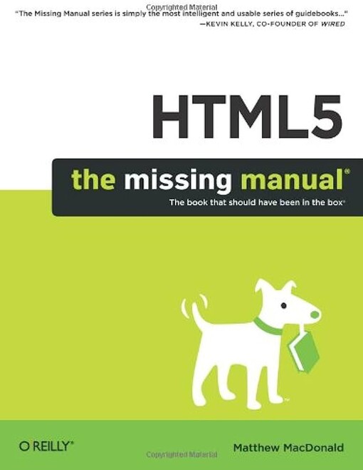 HTML5 :the missing manual