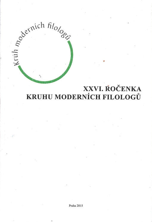 Ročenka Kruhu moderních filologů při Čs. akademii věd za rok ...