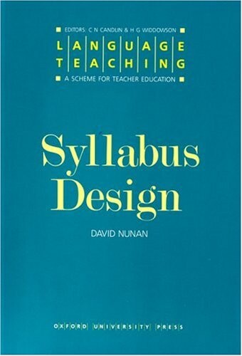 Syllabus design