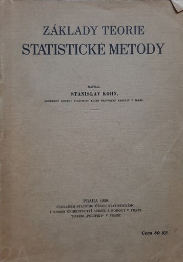 Základy teorie statistické metody