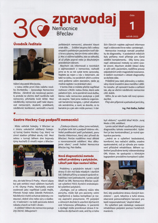 Zpravodaj Nemocnice Břeclav