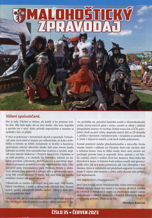Malohoštický zpravodaj