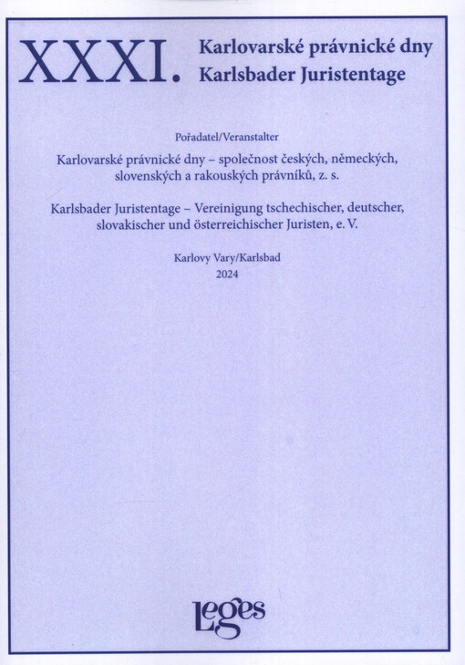 Číslo: XXXI, 2024
