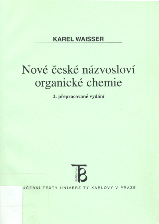 Nové české názvosloví organické chemie