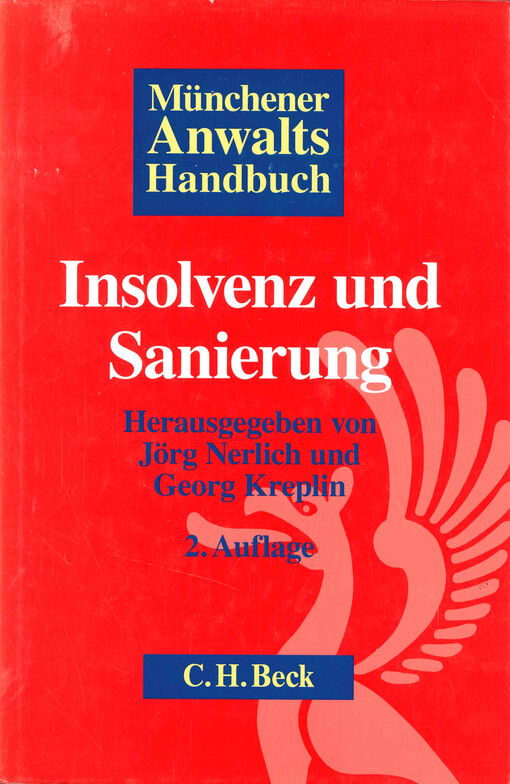 Münchener Anwaltshandbuch Insolvenz und Sanierung