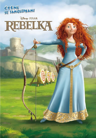 Rebelka :čtení se samolepkami