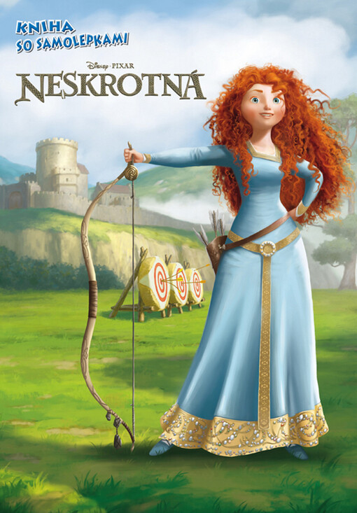 Neskrotná :kniha so samolepkami
