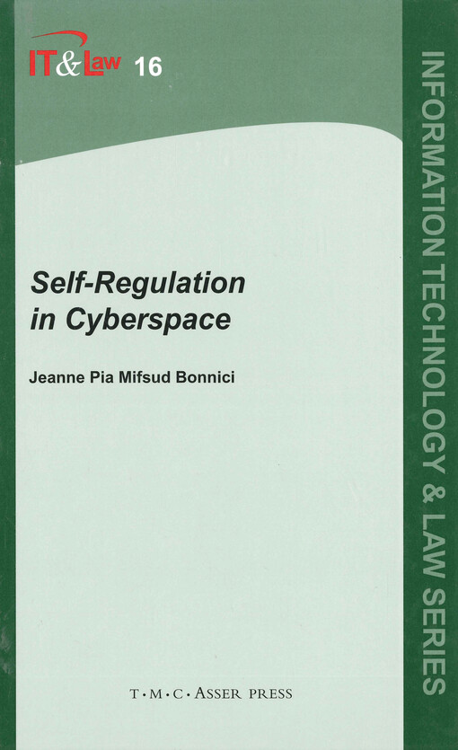 Self-regulation in cyberspace